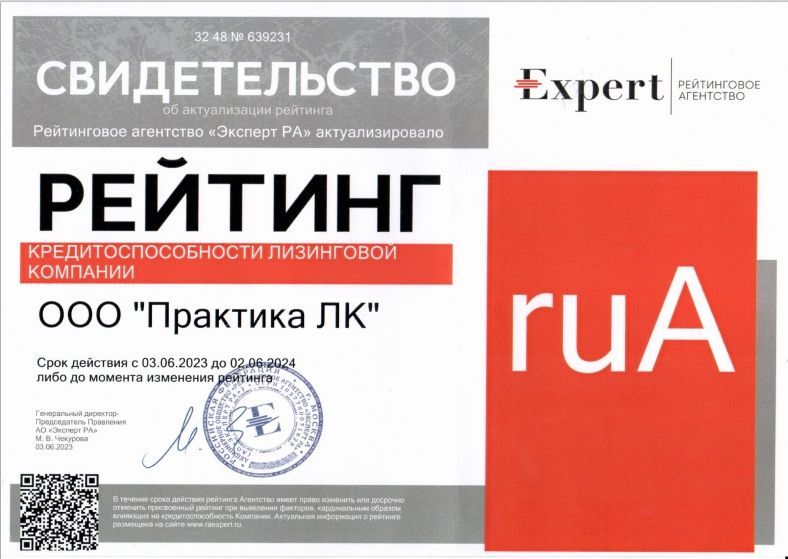 Рейтинг кредитоспобности компании